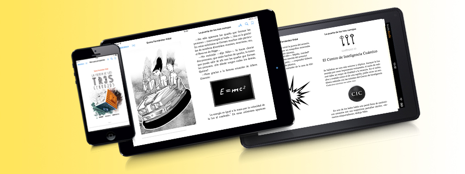 La puerta de los tres cerrojos: versión digital de la novela juvenil de Sonia Fernández-Vidal, para Editorial Océano.